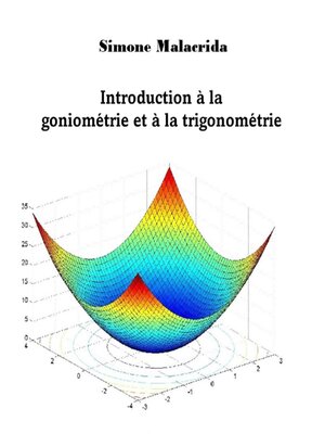 cover image of Introduction à la goniométrie et à la trigonométrie